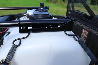 40 Gallon UTV Broadcast Sprayer - 2.2GPM, 10' Swath - size: 40 Gallon, style: UTV