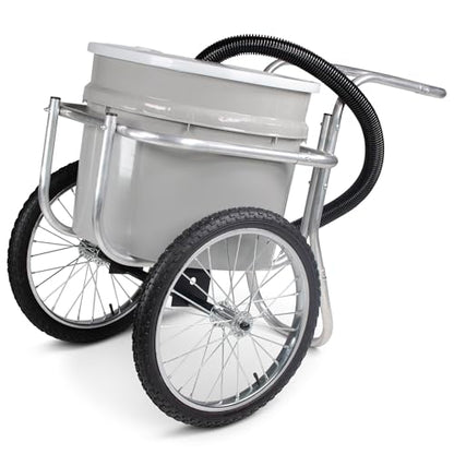 Water Cart - 20 Gallon Portable Watering System with Large 20" Wheels