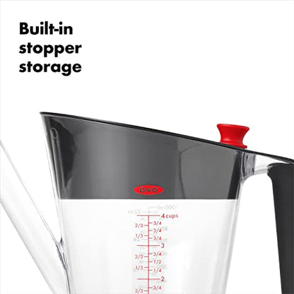 OXO Good Grips 4 Cup Fat Separator, Clear - size: One Size, style: 4 Cup