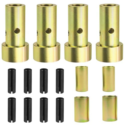 Quick Hitch Adapter Bushings Kits Compatible with Category I 3-Point Tractors Quick Hitch System Replace TK95029 2 Sets - size: 2 Sets