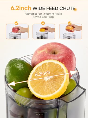 FOHERE Electric Citrus Juicer for Orange and Lemon