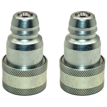 4060-4MB (2) New Hydraulic Coupler Adapters Pioneer to Fits John Deere Fits John Deere - style: Two Pack