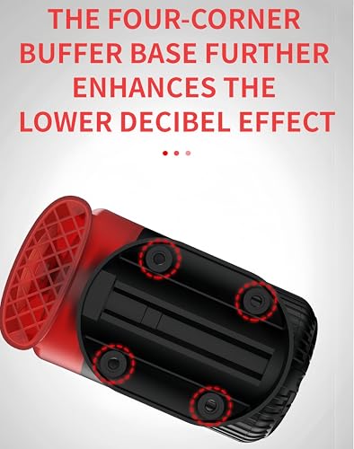 ABS Low Suction Submersible Pump 800L/H 1M Head, Multi-use Circulation Drain Pump for Aquarium Pond Fountain Irrigation
