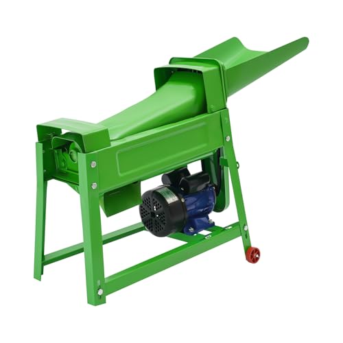 110V 480W Automatic Electric Dry Corn Thresher Sheller Threshing Machine - color: Green