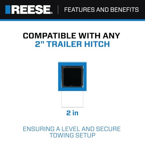 Reese Towpower 21171 2" Hitch Draw Bar - style: 2 in Drop