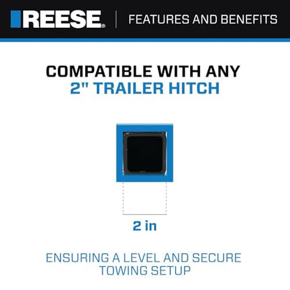 Reese Towpower 21171 2" Hitch Draw Bar - style: 2 in Drop