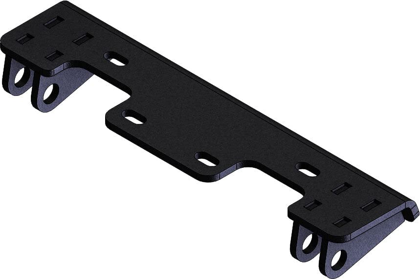 Open Trail/KFI 60" Steel Snowplow Combo Kit - 60" Steel Plow + Mount Bracket + Push Tube - Compatible/Replacement for Massimo T-Boss 550 (Side x Side)