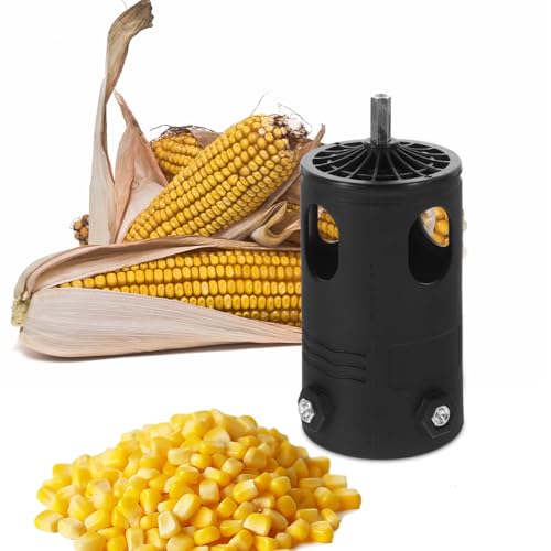 FAVOMOTO Automatic Corn Peeler Stripper Portable Small Household Corn Sheller Thresher Tool for Fast Kernel Removal and Cob Separation in Kitchen Use