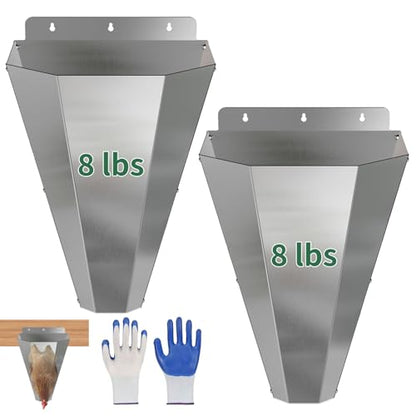 Medium Chicken Kill Cone for Butchering 2-Pack Stainless Steel Killing Cone - size: 2pack-Mideum