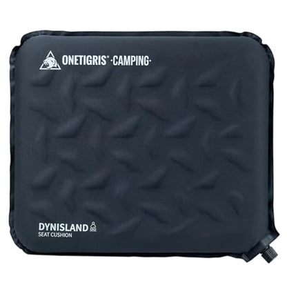 ONETIGRIS Inflatable Seat Cushion, Lightweight Waterproof Seat Pad - color: 1 Pack Black