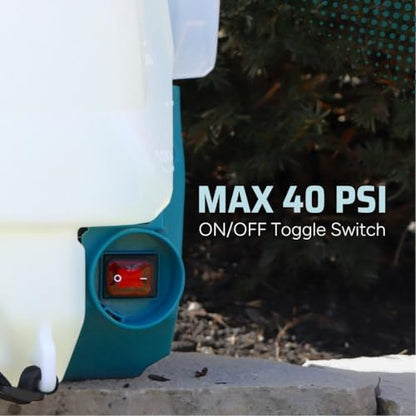 SprayMate Tornado 4-Gallon Battery Backpack Sprayer, Battery Included - style: Battery Included