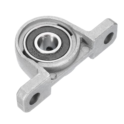 uxcell 6Pcs KP000 Pillow Block Bearing 10mm Bore Zinc Alloy, Self-Alignment - size: 10mm