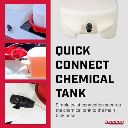 CHAPIN International 6-8061 2 Gallon Replacement Tank, Translucent