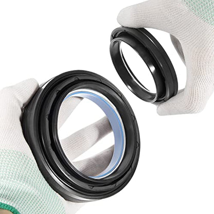 Outer Axle Dust Seal & Inner Tube Seal & Needle Bearing & Snap Ring & Thrust Washer Seals Kit Fit For Ford Super Duty Excursion F250 F350 F450 With Dana 50 60 Front Axle 1998-2004 - size: 20 PCS Seals Kit For Ford F250 F350 (1998-2004)
