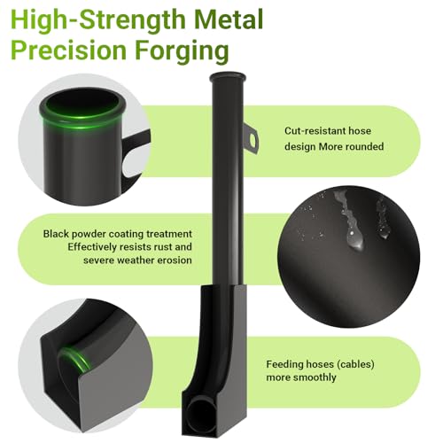 1.37" Pipe Layer Attachment Fits Hitch Mounted Ripper Shank Plow | Flexible Pipe Layer Fits Any 3-Point Ripper Hitch Lawn Subsoiler, for ATV UTV Tractor