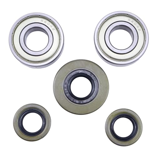 DVPARTS Bearing Seals Kit 26-90562,26-72785,30-72961 Compatible with Mercruiser Raw Water Pump with Aluminum Body 46-80715A12,46-807151A 9,46-72774A32,46-807151A 8,46-94913A 1