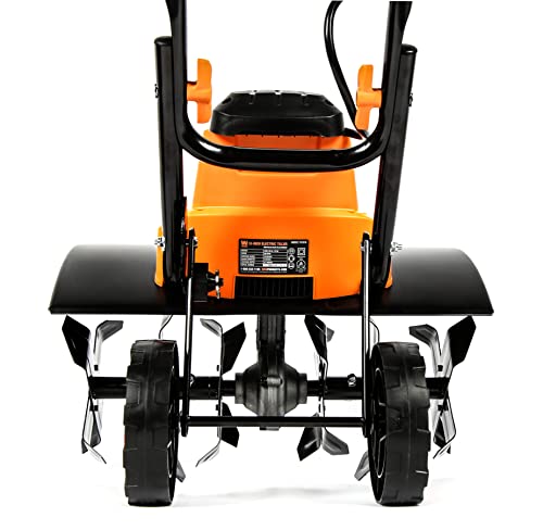 WEN TC1318 13.5-Amp 18-Inch Electric Tiller and Cultivator, Black - style: 13.5-Amp, 18-Inch Tiller