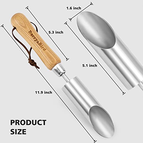 Bulb Planter Tool, 12" Seed Planter Tool Dibber Garden Tool - size: 12.5in Bulb Planter