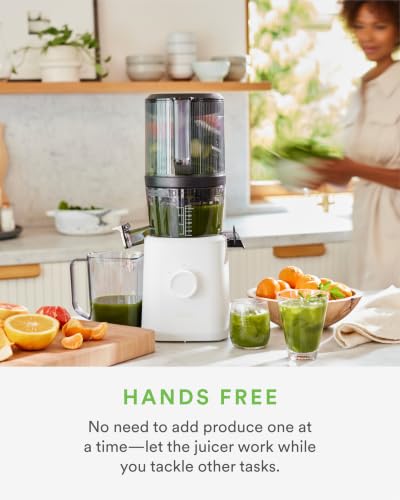 Nama J2 - Cold Press Juicer - Hands-Free - White - color: White