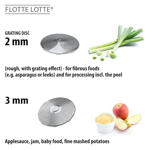 GEFU Stainless Steel Food Mill FLOTTE LOTTE