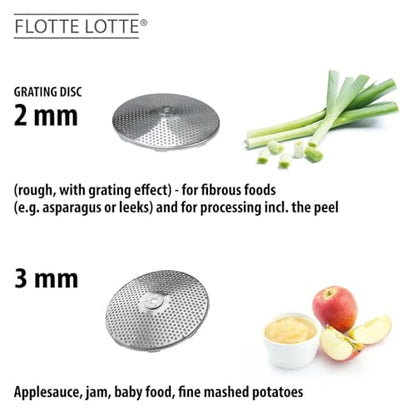 GEFU Stainless Steel Food Mill FLOTTE LOTTE