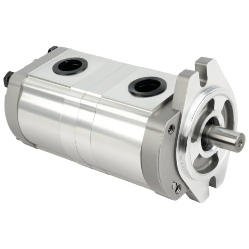 Hydraulic Double Gear Pump 17.46mm HGP-33A-F6-6R - size: 17.46MM