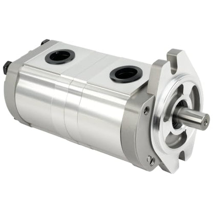Hydraulic Double Gear Pump 17.46mm HGP-33A-F6-6R - size: 17.46MM