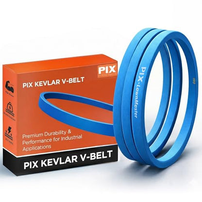 PIX NORTH AMERICA Blue Kevlar V-Belt 5/8 X 91