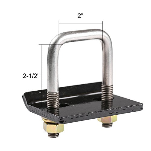 CZC AUTO Hitch Tightener Anti-Rattle Stabilizer for 1.25" and 2" Hitches - size: 1 Pack