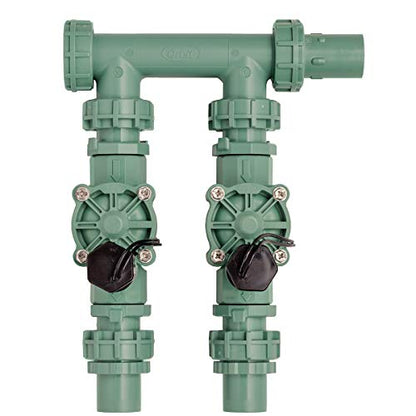Orbit 57250 2-Valve Heavy Duty Preassembled Manifold - size: 2-Valve