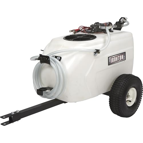 Ironton Tow-Behind Trailer Broadcast and Spot Sprayer, 13-Gal. Capacity