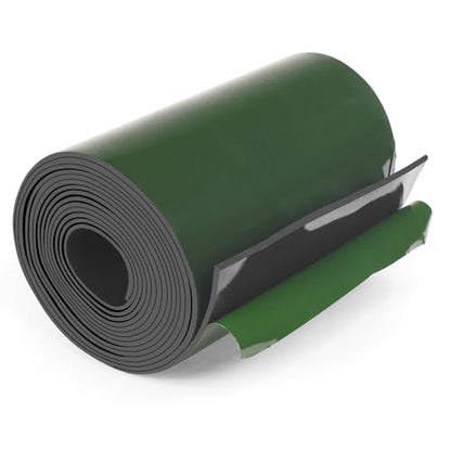 HooTown Adhesive Solid Rubber Strips, Self Neoprene Rubber Sheet Rolls Seal - size: 6”Wide x 120”Long, style: 1/16" Thick Adhesive