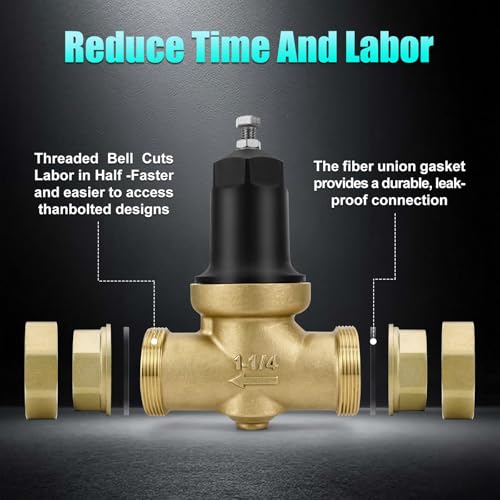 114-NR3XLDU 1-1/4" Pressure Reducing Valve - size: 1-1/4