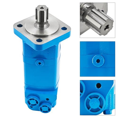 BM5-80 High Torque Hydraulic Motor 4-Hole 6 Spline Fit for AGT-RC72