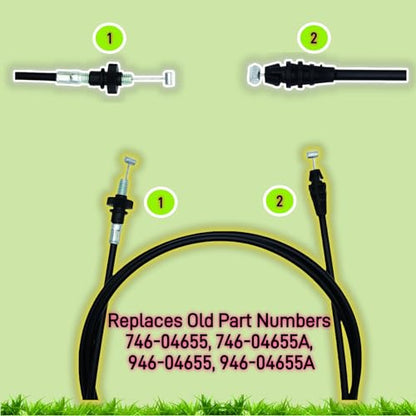 946-04655A Drive Control Cable Replaces 946-04655 Speed Selector Cables - size: 946-04655A