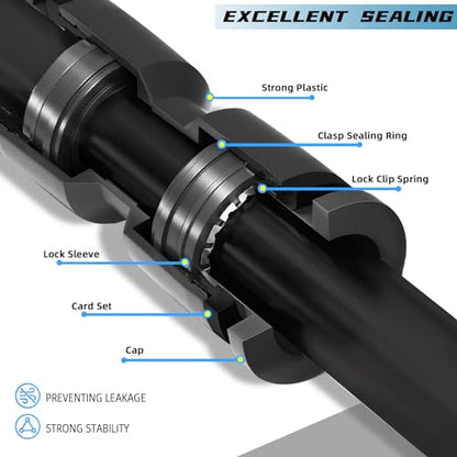 10PCS Push-to-Fit Drip Irrigation Emitters for 1/4 inch Irrigation Tubing, Adjustable 360 Degree Vortex Drip Emitters with Stake, Irrigation Dripper Sprinklers for Drip Irrigation System - size: 10PCS Drip Irrigation Vortex Emitters