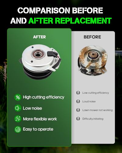 ECCPP Electric PTO Clutch Kits for Cub Cadet/for MTD 917-1709 Clutch