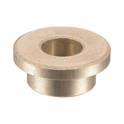 uxcell 4pcs Flange Sleeve Bearings 6mmBore,10mmOD,6mm L,Sintered Bronze - size: 6x10x6mm