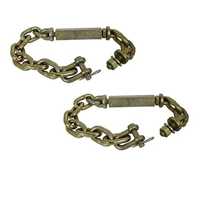 2 New Aftermarket 3 Three Point Hitch Chain Stabilizer Turnbuckle Sway Universal Fit - style: Two Pack
