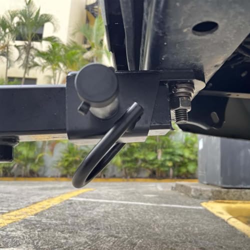 2" ATV UTV Trailer Hitch Receiver Adapter Fit Standard 2 Inch Receiver Tube