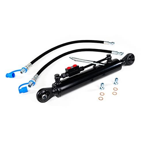 Hydraulic Top Link Cat. 2-2 with Locking Block 21 5/8” - 32 11/16” with 2 x Hoses