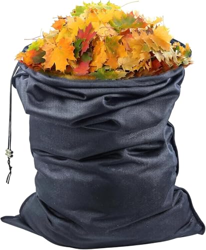 Wood Chipper Bag Compatible with Tazz, GreatCircle, Wood Slicer Splitter, Wood Chippers, Universal Reusable Collection Bag, 24 x 48 Inches Chipper Leaf Shredder, Lawn Machine Parts, - size: 1-Pack