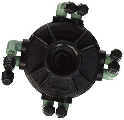 2 Pack - Orbit Adjustable Flow 8-Port Drip Irrigation Manifold for 1/4 Inch Tube