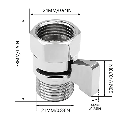 BokWin Shower Head Shutoff Valve