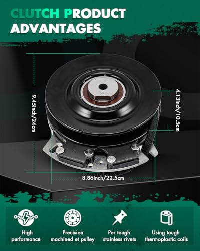 SCITOO Lawn Mower Clutch Compatible for Craftsman 917-04214 - color: 717-04214 Clutch