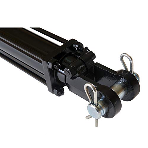 Double Acting Hydraulic Cylinder - AG Tie-Rod Hydraulic Cylinder 2500 PSI Agriculture Standard 2.5" bore 6" Stroke (2.5x6) - size: 6" Stroke, style: 2.5" Bore