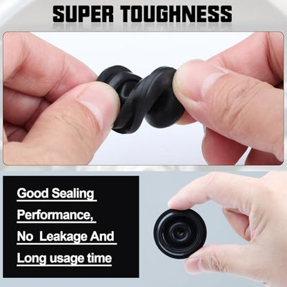 Trailer Wheel Hub Bearing Rubber Dust Cap Fit for 1.98''OD Trailer Axles. - color: 10PCS 1.98" Trailer Hub Cap Rubber Plugs