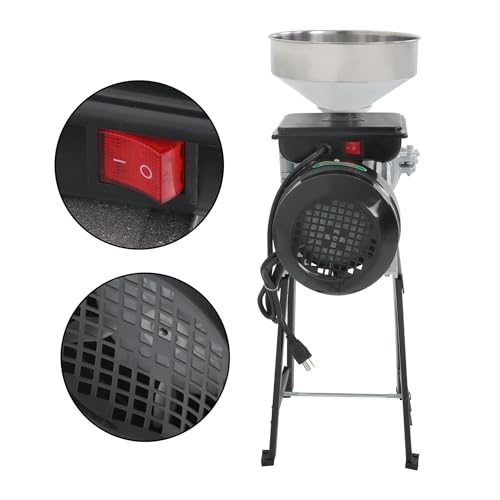 Wet & Dry Electric Grinder Grain Mill 3000W 110V Coffee Feed Flour Cereals Corn Grinder Machine