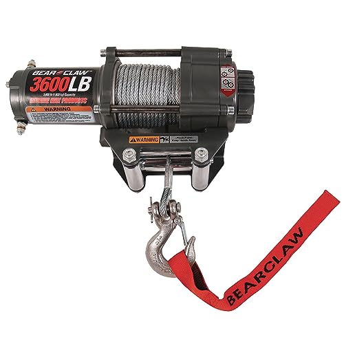 Extreme Max 5600.3075 Bear Claw ATV Winch - 3600 lbs. - size: 3600 lb