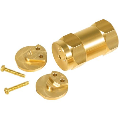 6542-1FBA Boomless Spray Nozzle 1/2" FPT #20, 90° 180° Caps 5.9GPM 40PSI